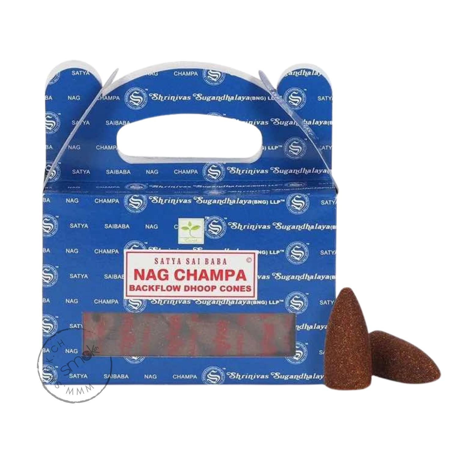 Reflux incense cone Nag Champa