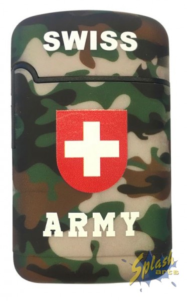 Feuerzeug Camouflage Swiss Army