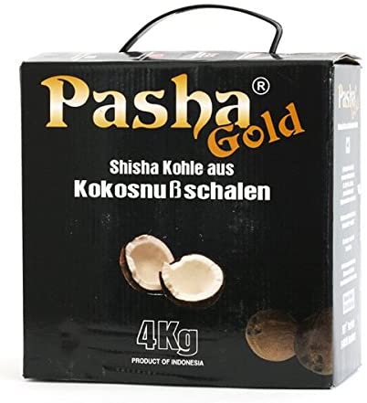 Pasha Gold charbon de coco 4kg