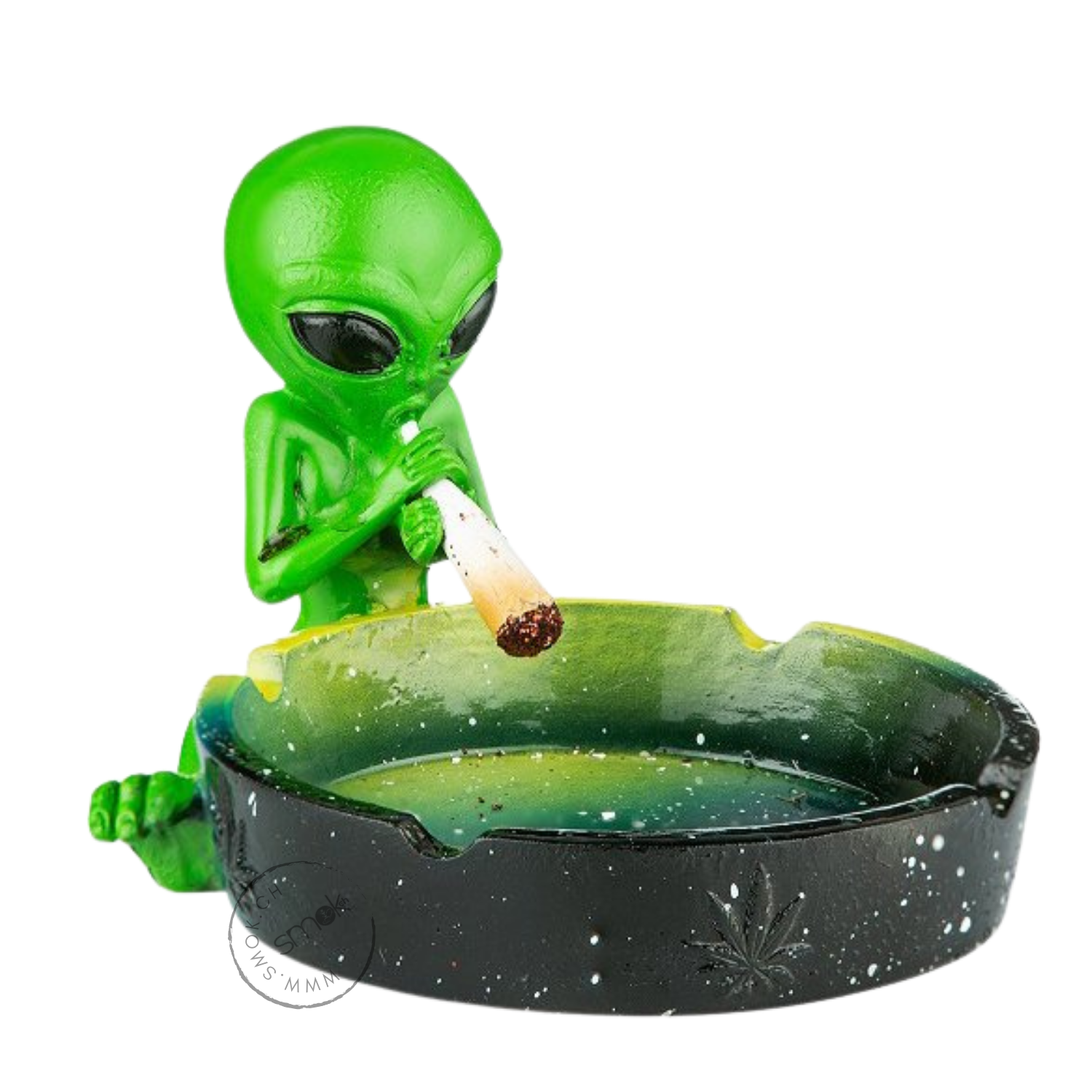 Aschenbecher Alien-Smoke Grün