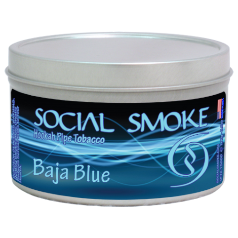 Social Smoke Baja Blue 100g
