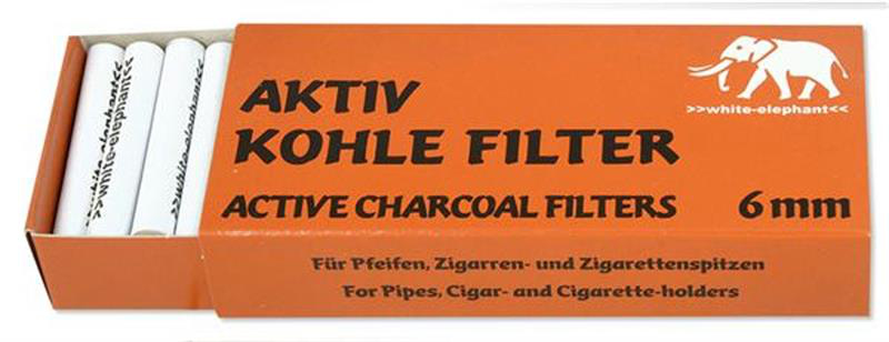 Filtre à charbon actif 6mm (45 pcs)